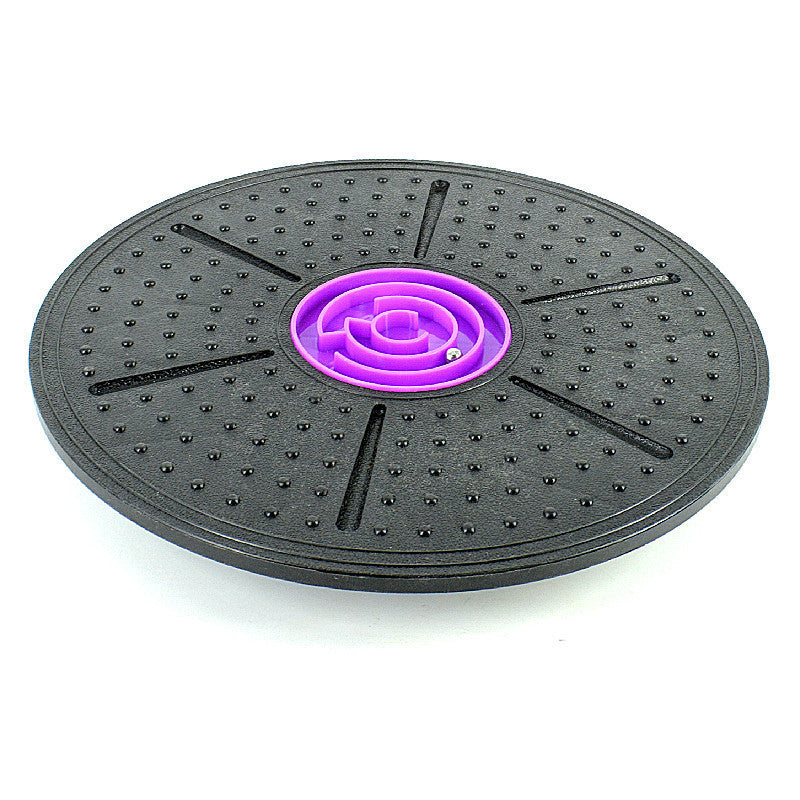 Yoga Balance Board Disc Stability Round Plates Exercise Trainer for Fitness Sports Waist Wriggling Fitness Balance Board - Comfy Collectors