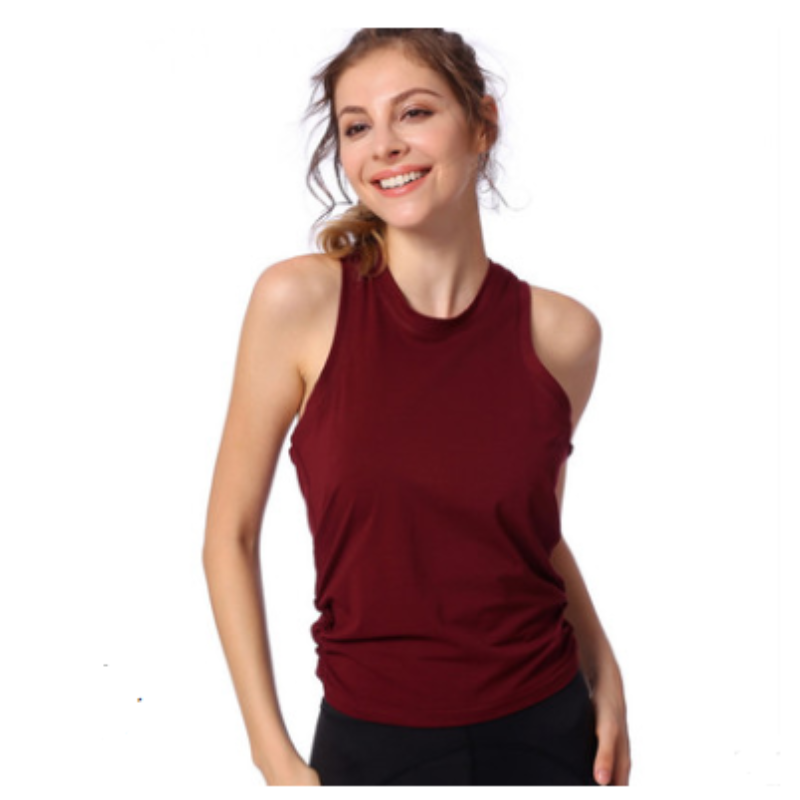 Autumn sexy back hollow sleeveless sports vest women running fitness quick-drying breathable yoga clothes tight shirt - Comfy Collectors