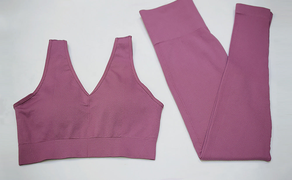 Beauty back yoga fitness set - Comfy Collectors